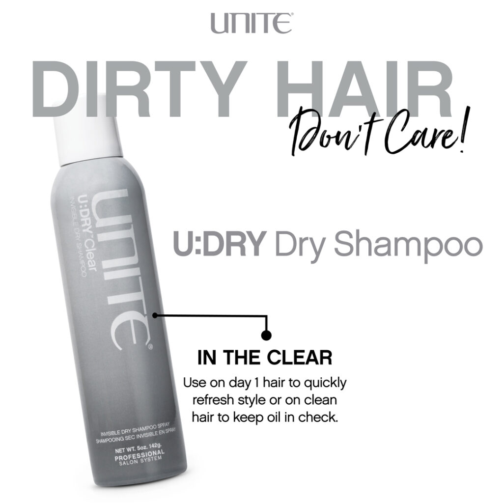 Unite – U:Dry Dry Shampoo In The Clear – Social