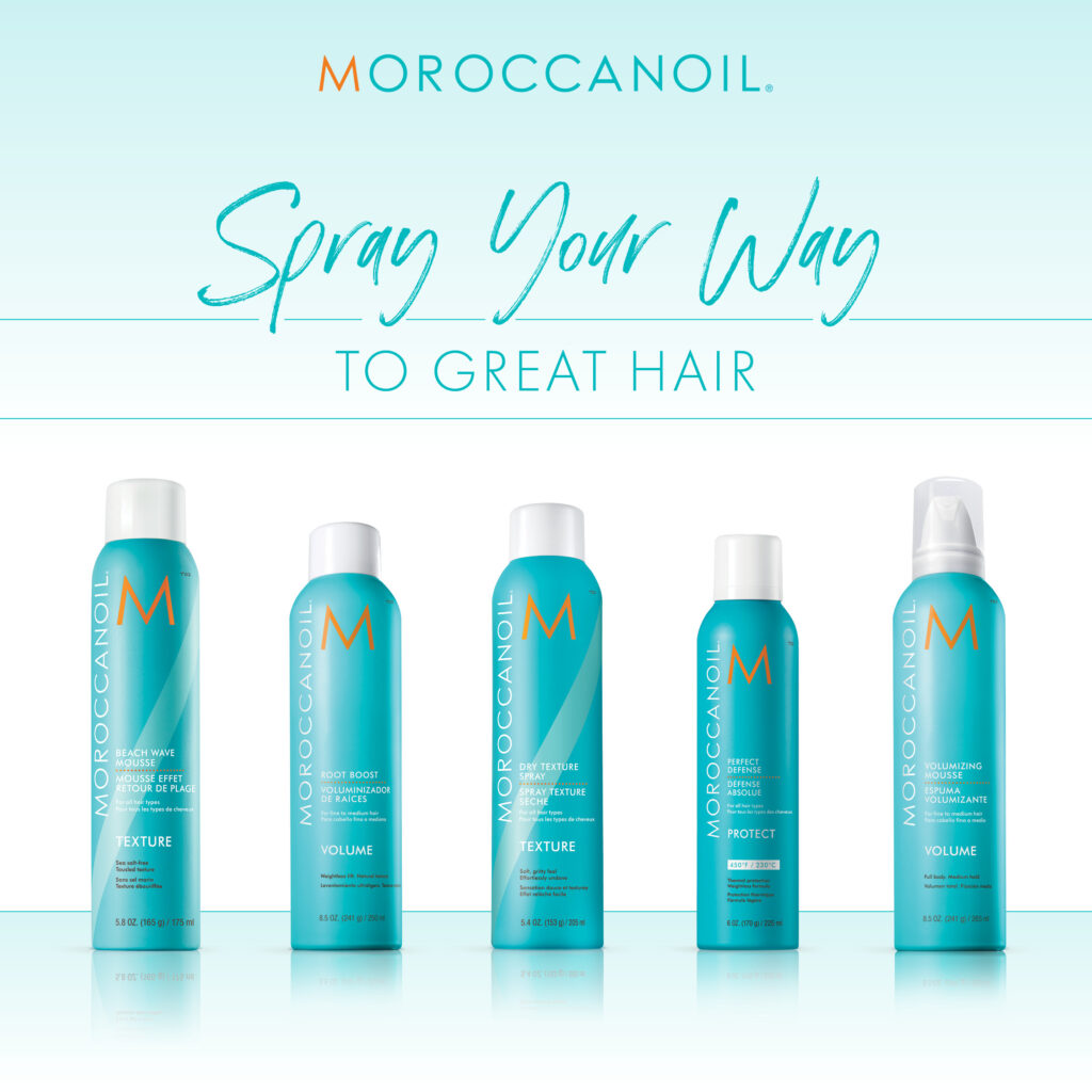 Moroccanoil – Spray Your Way To Great Hair – Social