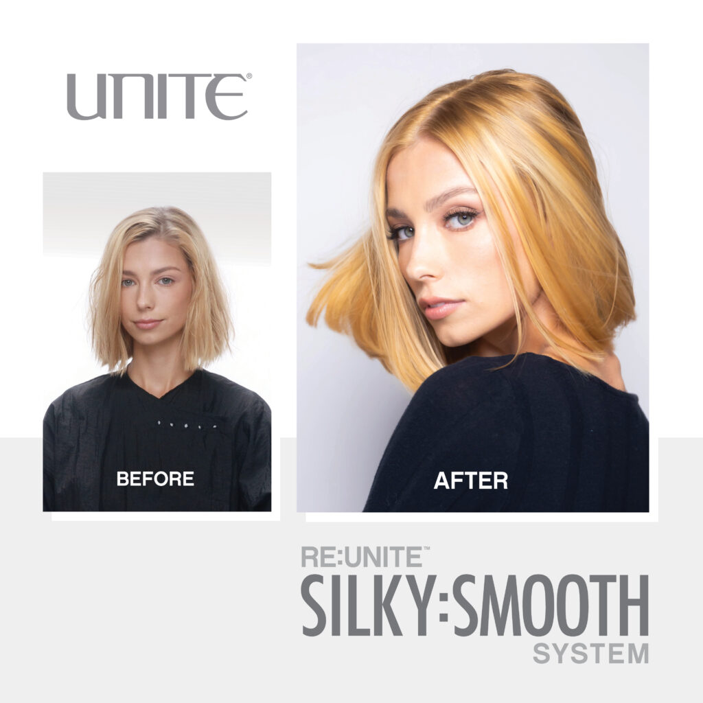 Unite – SILKY:SMOOTH Before & After – Social