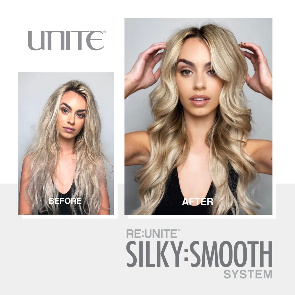 Unite – SILKY:SMOOTH Before & After – Social