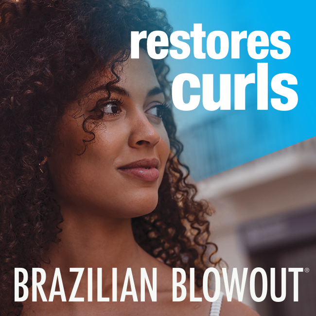 Brazilian Blowout – Restore Curls – Social