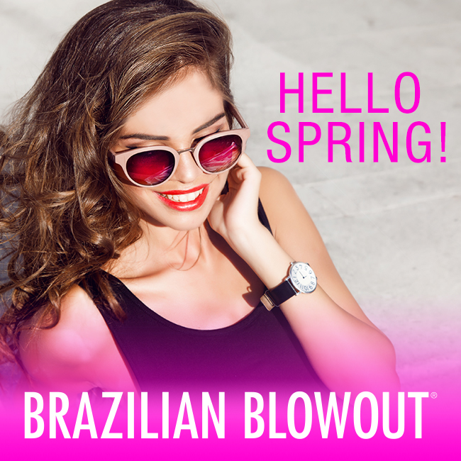 Brazilian Blowout – Hello Spring – Social