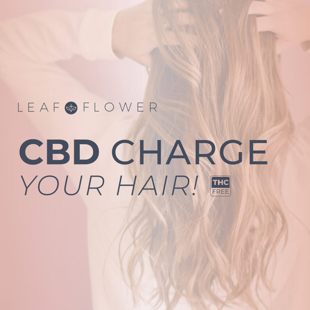 Leaf + Flower – CBD Charge Your Hair – Social