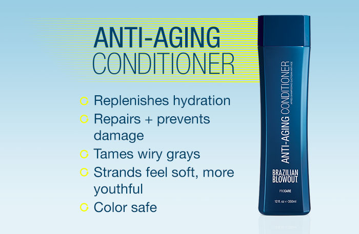 Brazilian Blowout – Anti-Aging Conditioner – Social