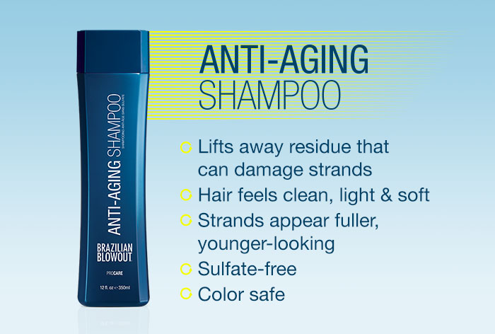 Brazilian Blowout – Anti-Aging Shampoo – Social