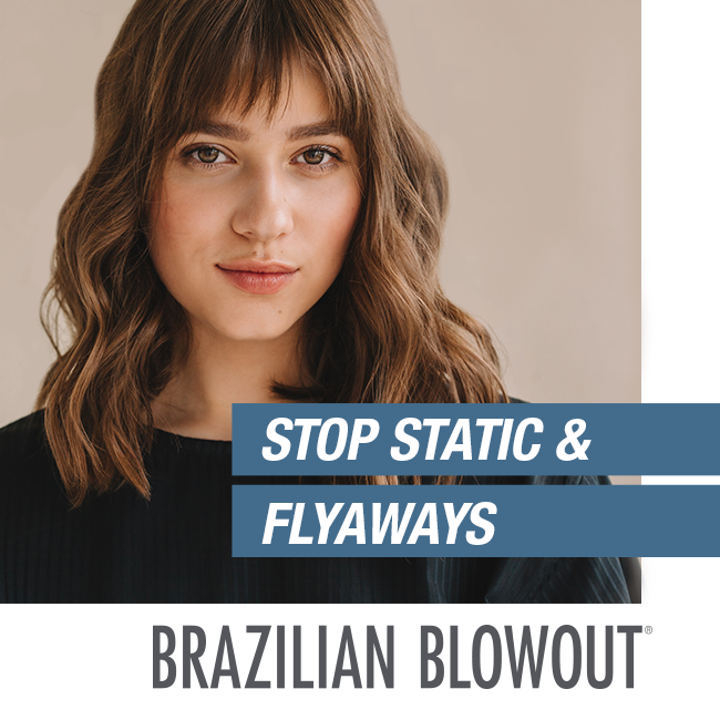 Brazilian Blowout – Stop Static & Flyaways – Social