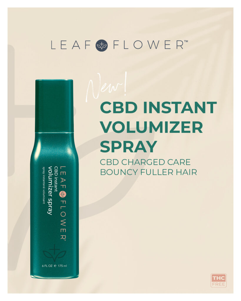 Leaf + Flower – CBD Instant Volumzier Spray – Print 8×10