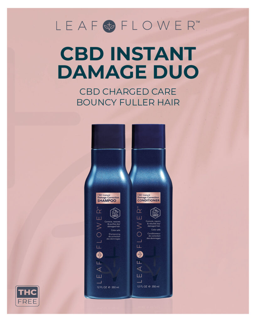 Leaf + Flower – CBD Instant Damage Duo – Print 8×10