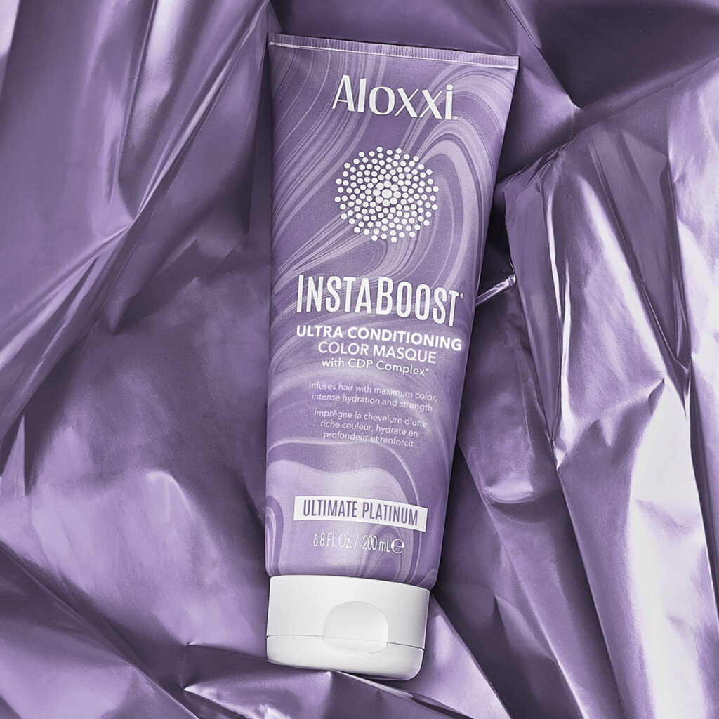 Aloxxi – InstaBoost Color Masque – Ultimate Platinum – Social Post
