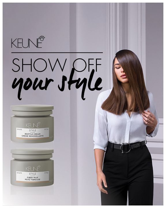 Keune – Show off your style – Print 8×10