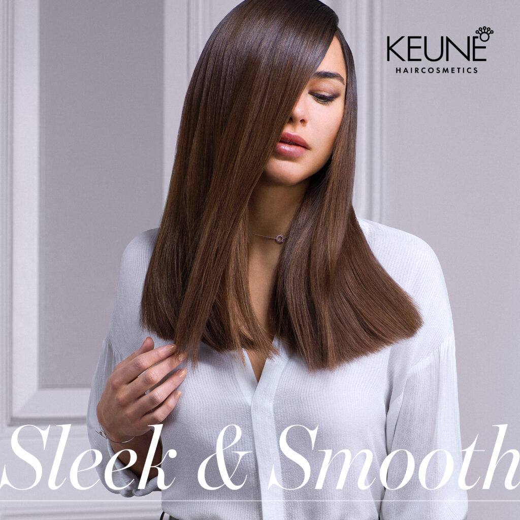 Keune – Sleek & Straight – Social Post