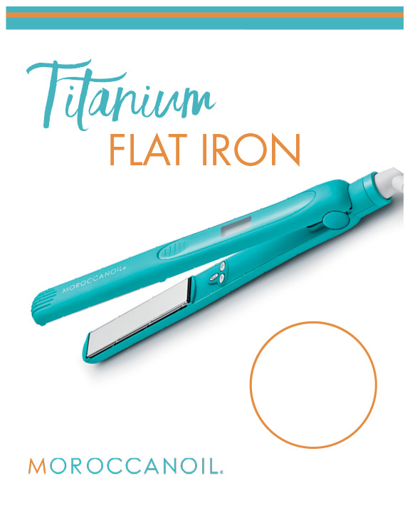 Moroccanoil – Titanium Flat Iron – Print 8×10