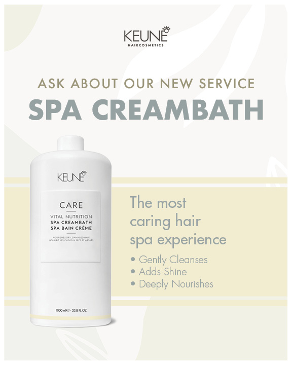 Keune – Spa Creambath Service – Print 8×10