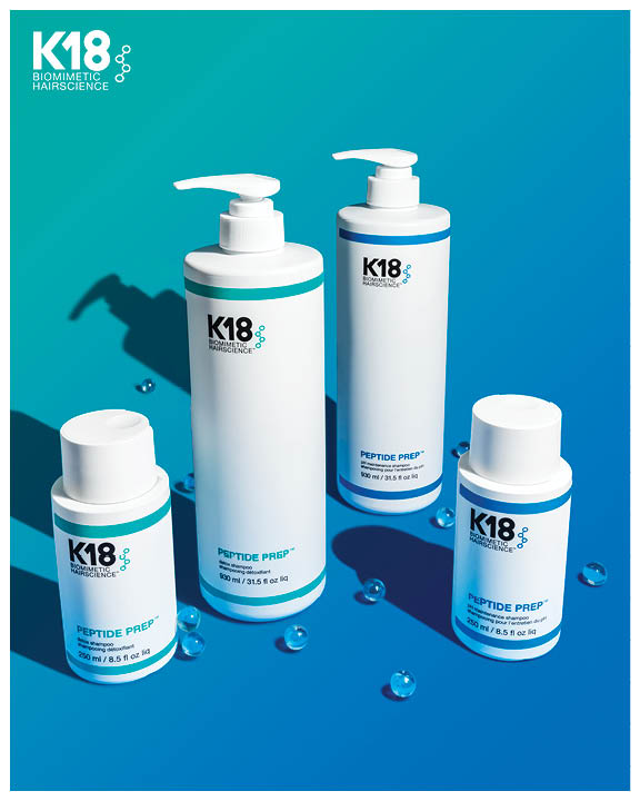 K18 – Peptide Prep Shampoos – Print 8×10