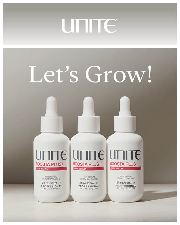 Unite – BOOSTA PLUS+ Hair Serum – Print 8×10