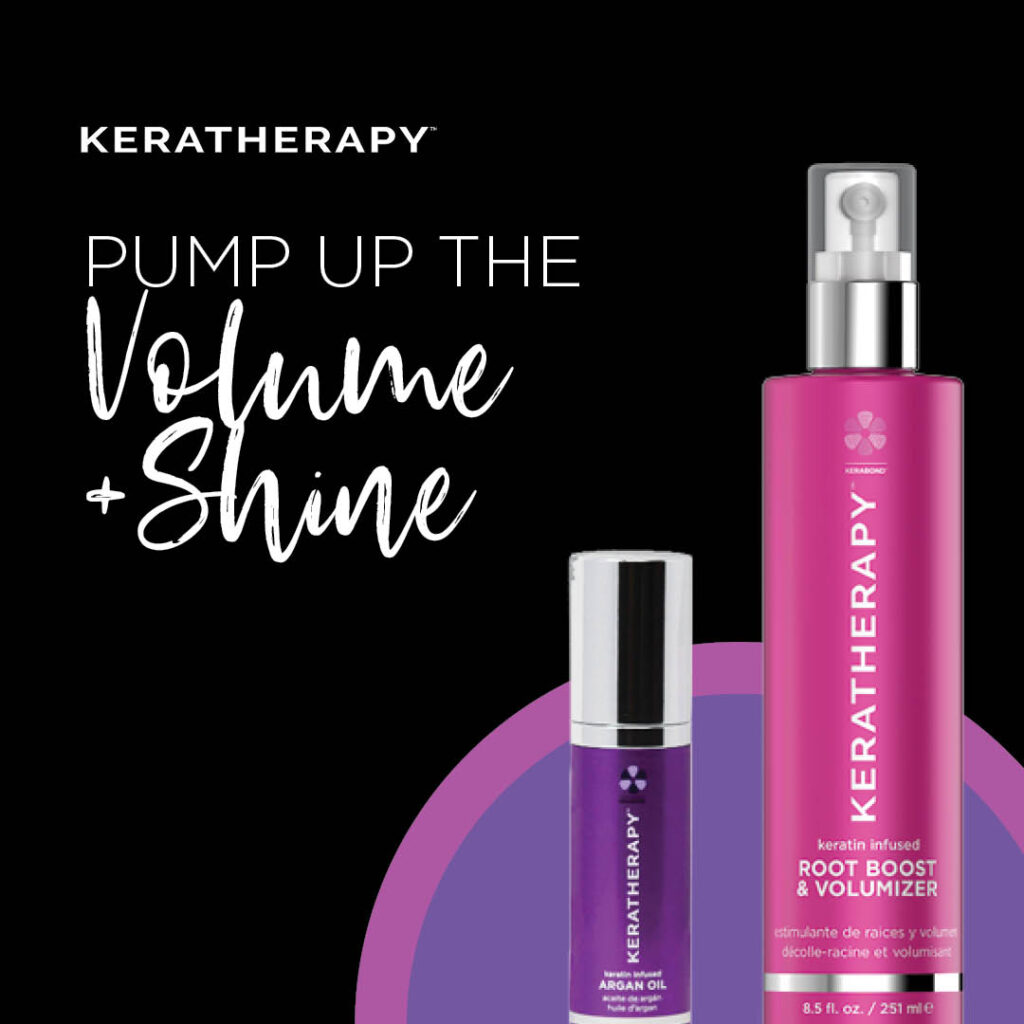 Keratherapy – Pump Up The Volume + Shine – Social Post