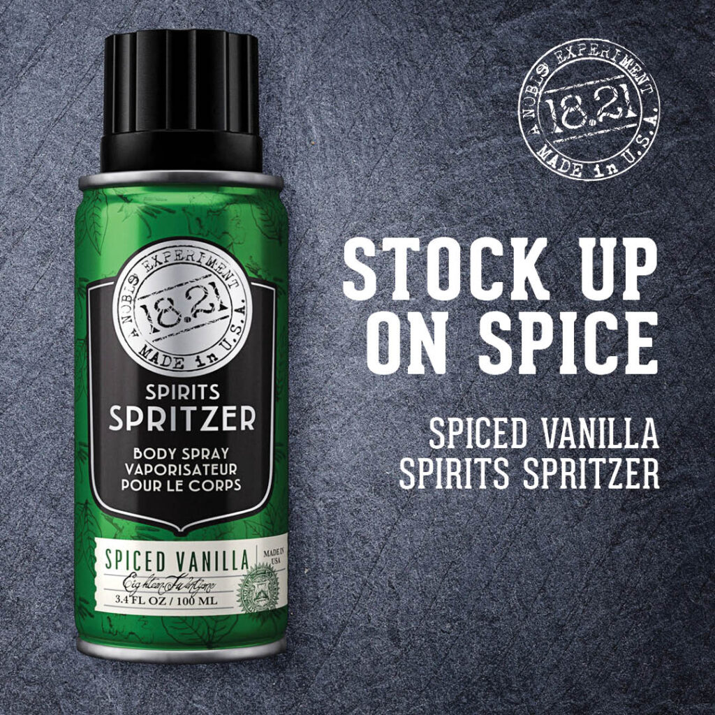 18.21 Man Made – Spiced Vanilla Spirits Spritzer – Social Post