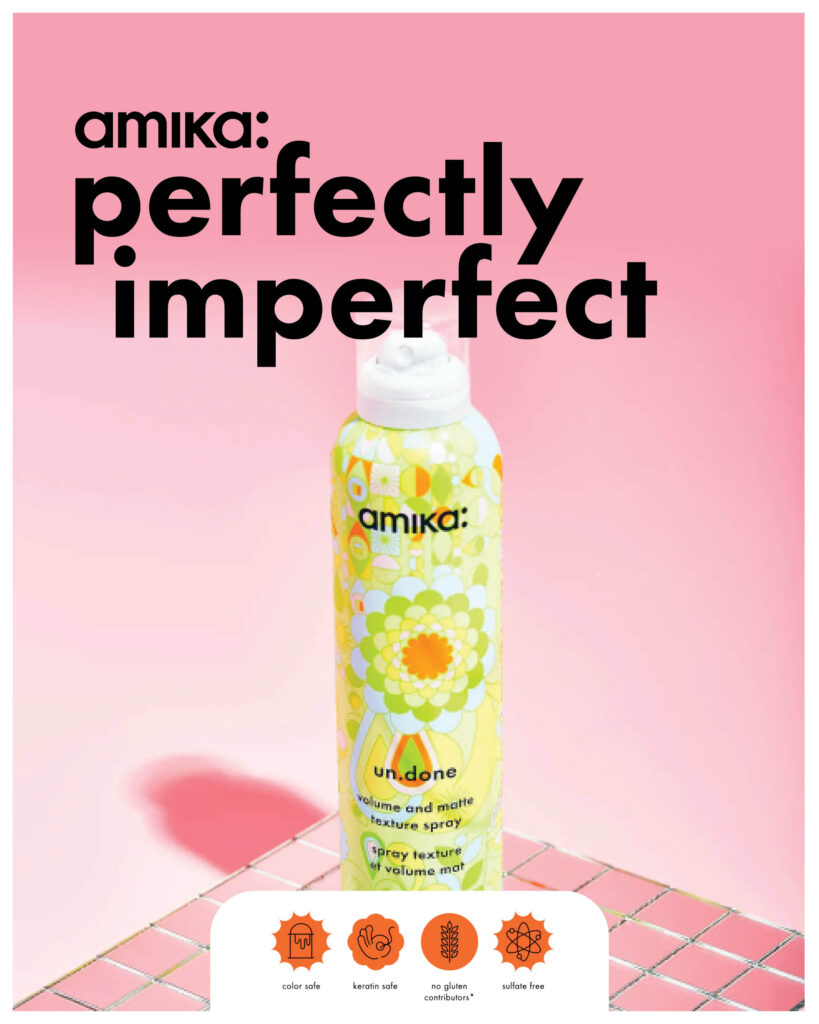 Amika – Un.done Texture spray – Print 8×10