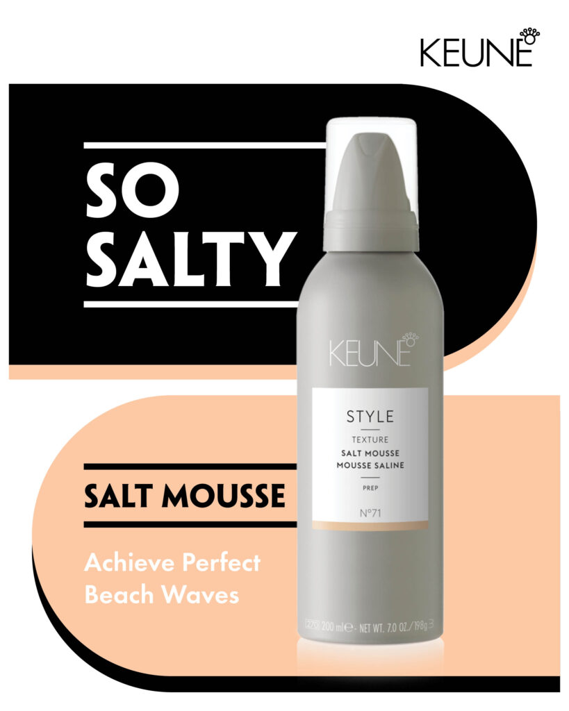 Keune – Salt Mousse – Print 8×10