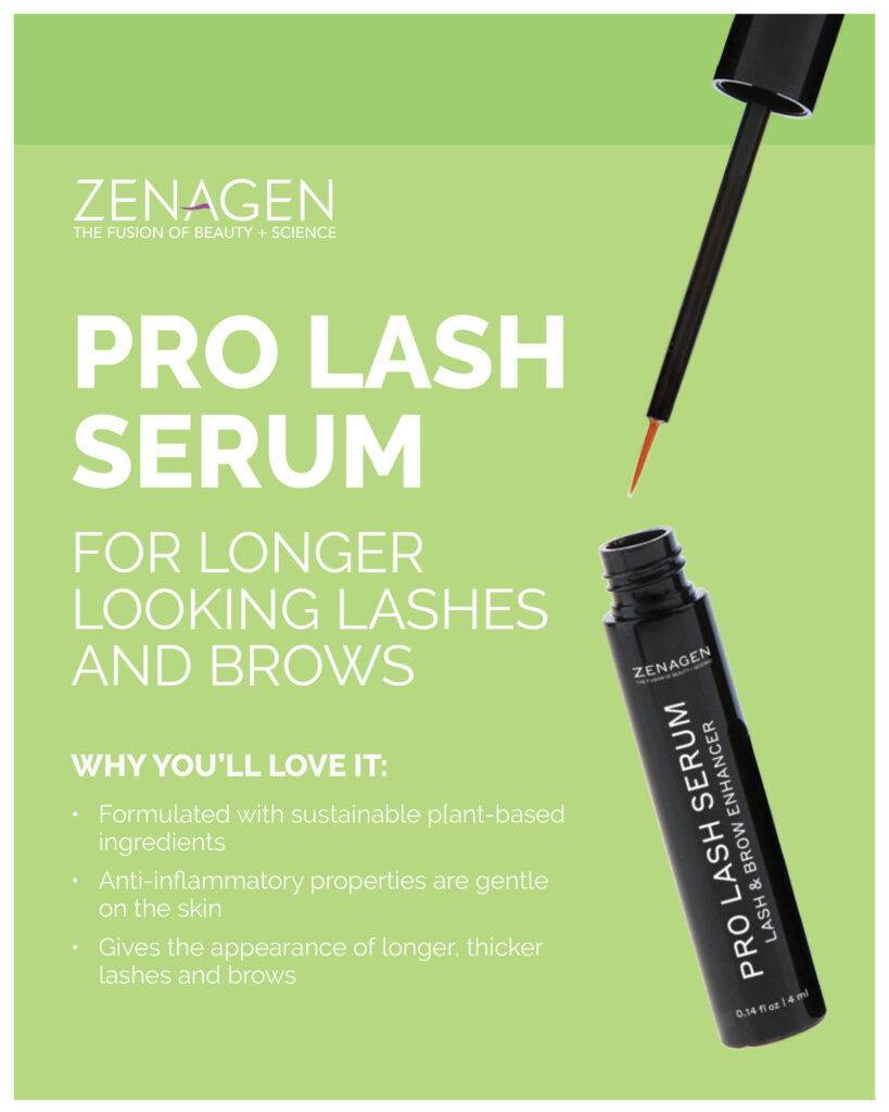 Zenagen – Pro Lash Serum – Print 8×10