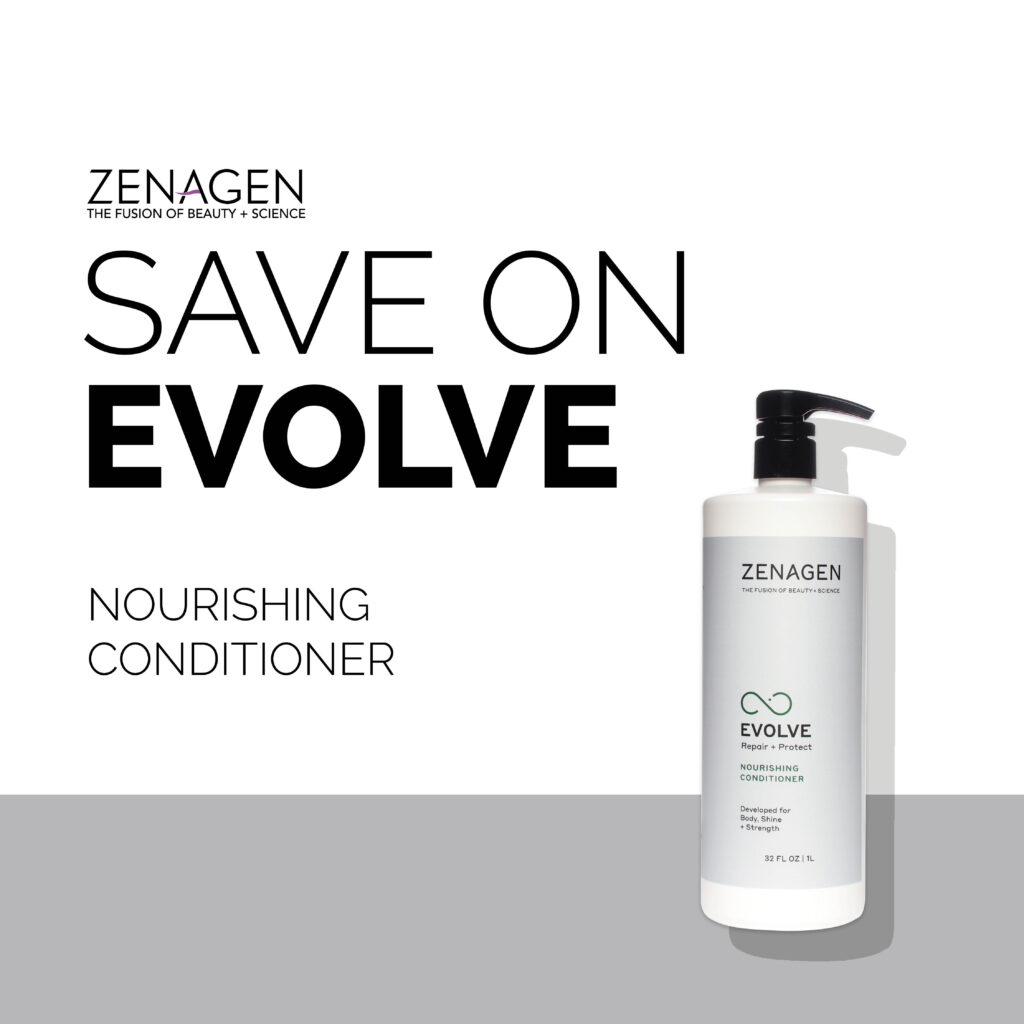 Zenagen – Evolve Nourishing Conditioner Liter – Social Post