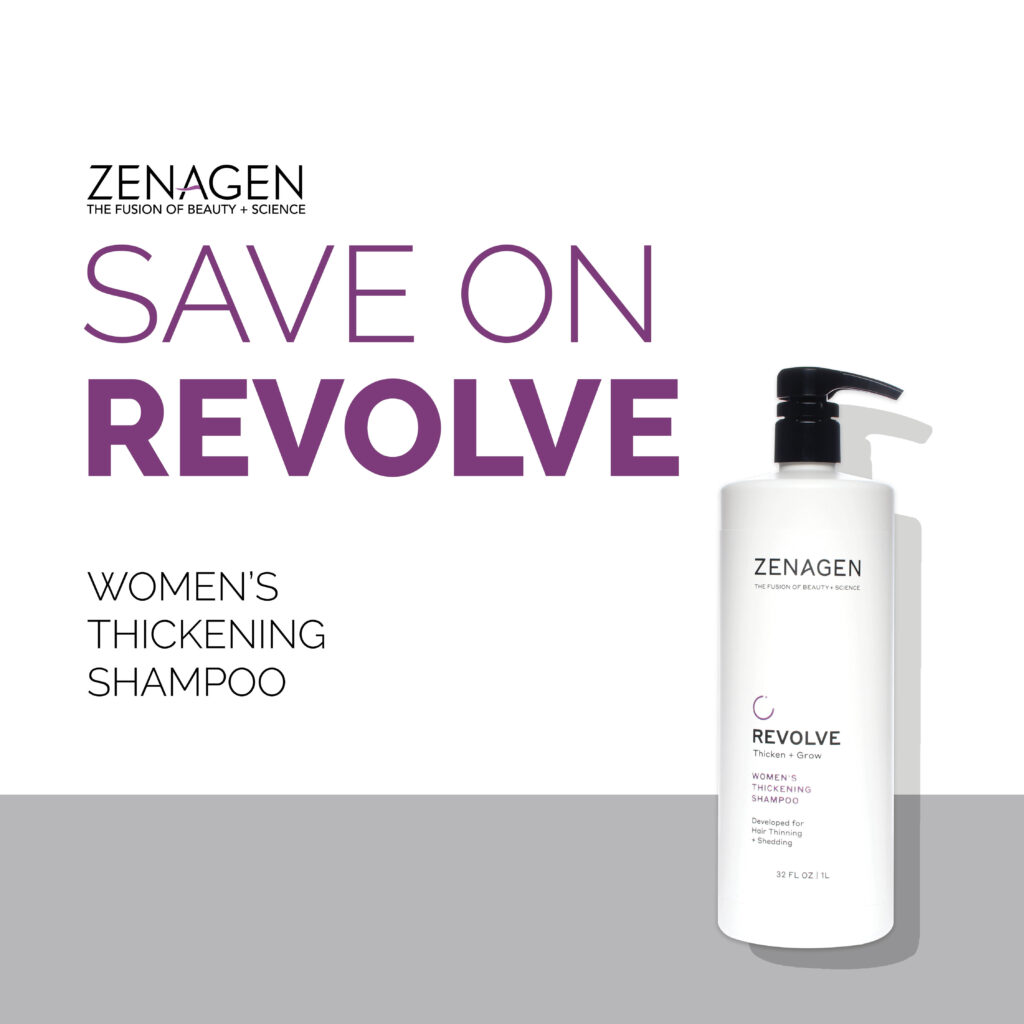 Zenagen – Revolve Women’s Shampoo Liter – Social Post