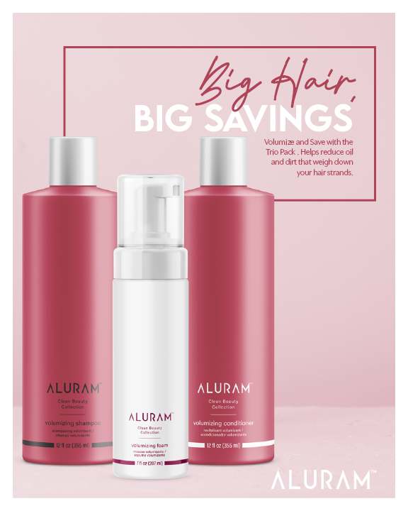 Aluram – Big Hair, Big Savings – Print 8×10