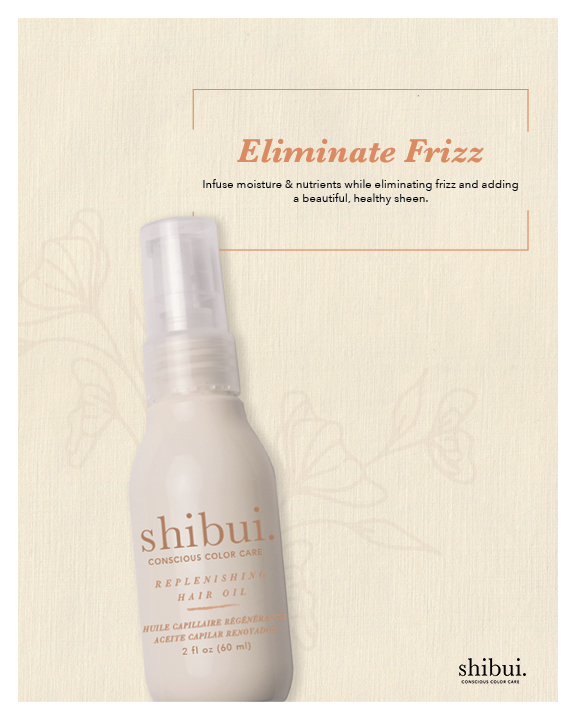 Shibui – Replenishing Hair Oil – Print 8×10