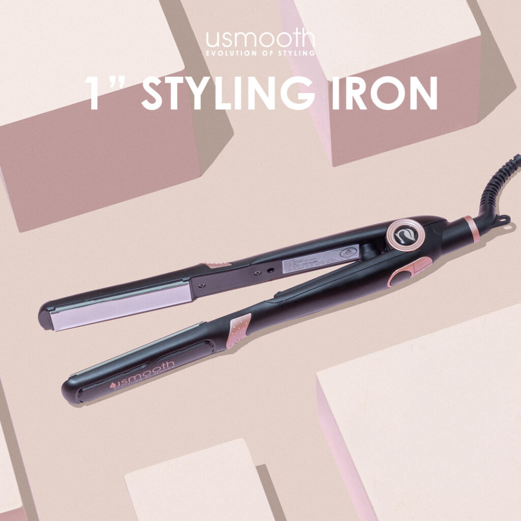 Usmooth – 1in Styling Iron – Social
