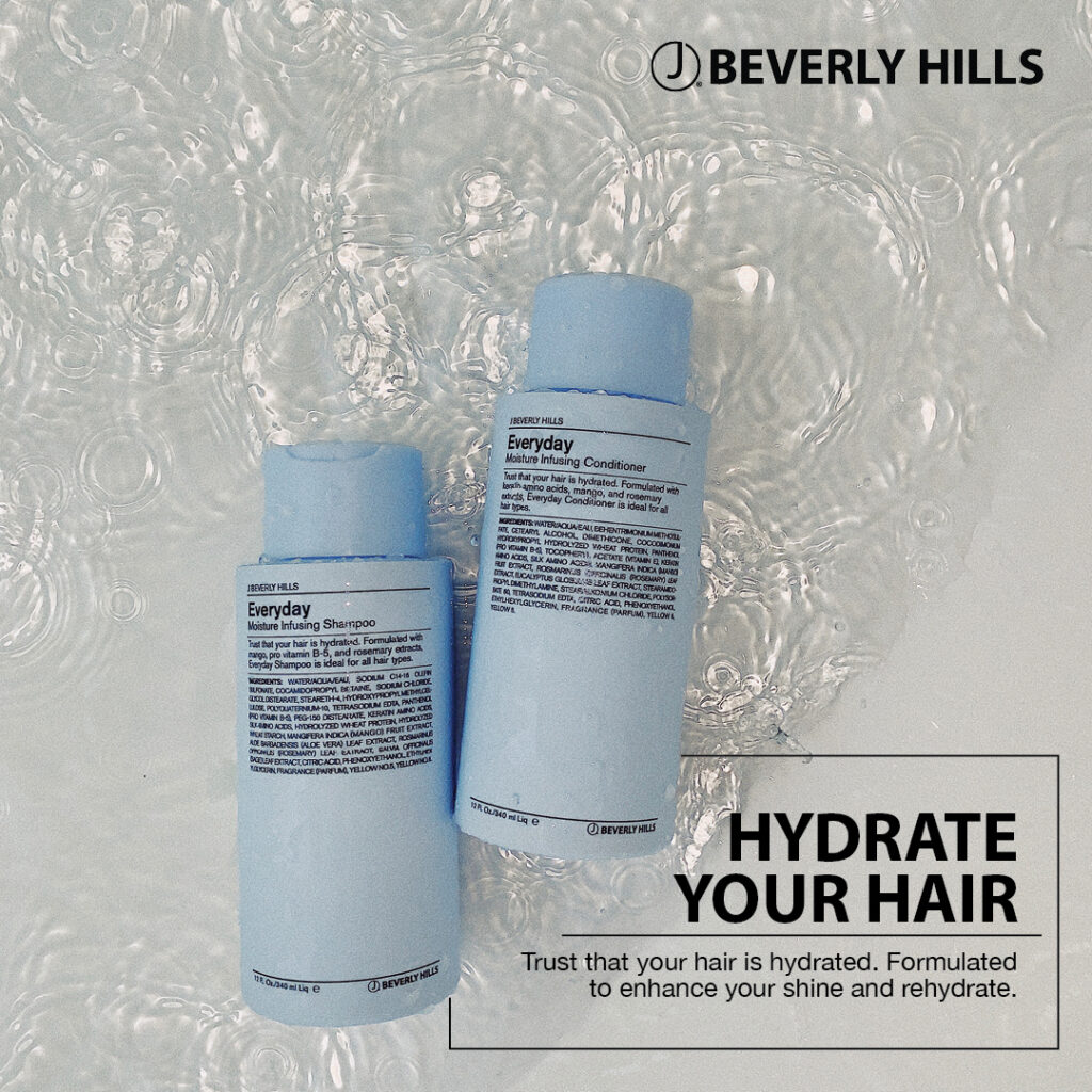 J Beverly Hills – Blue Hydrate Your Hair – Social Post