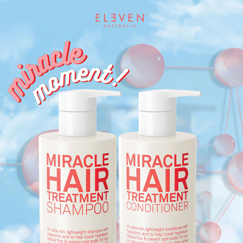 Eleven Australia – Miracle Hair Shampoo & Conditioner – Social Post