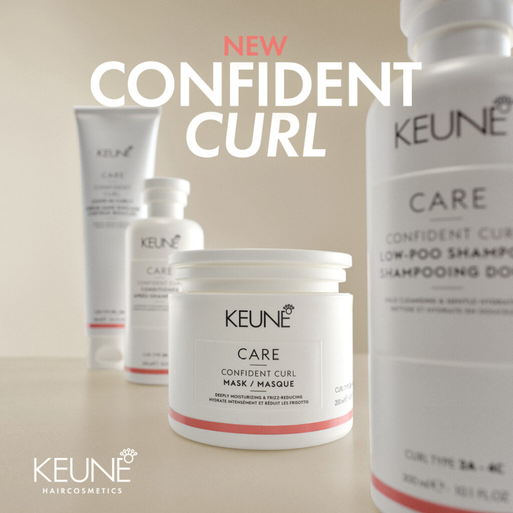 Keune – Confident Curl – Social Post