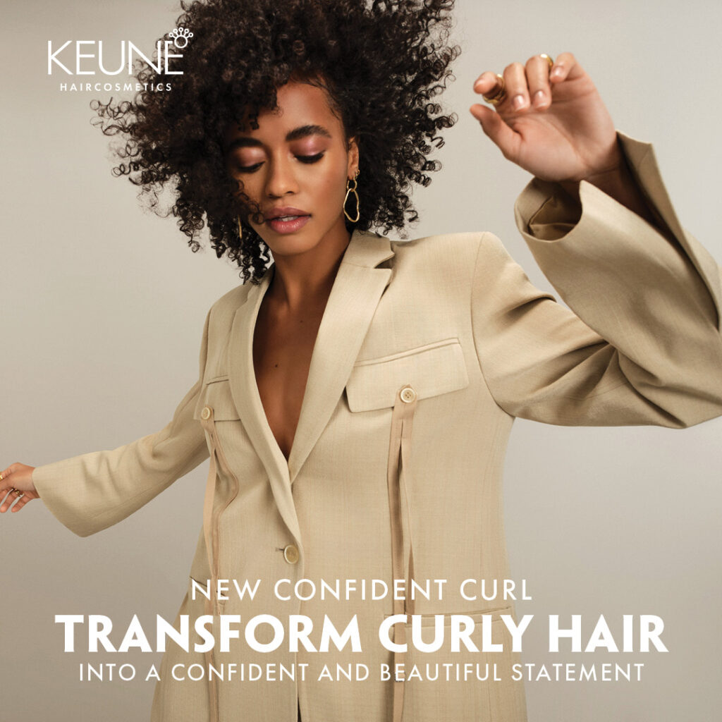 Keune – Confident Curl – Social Post