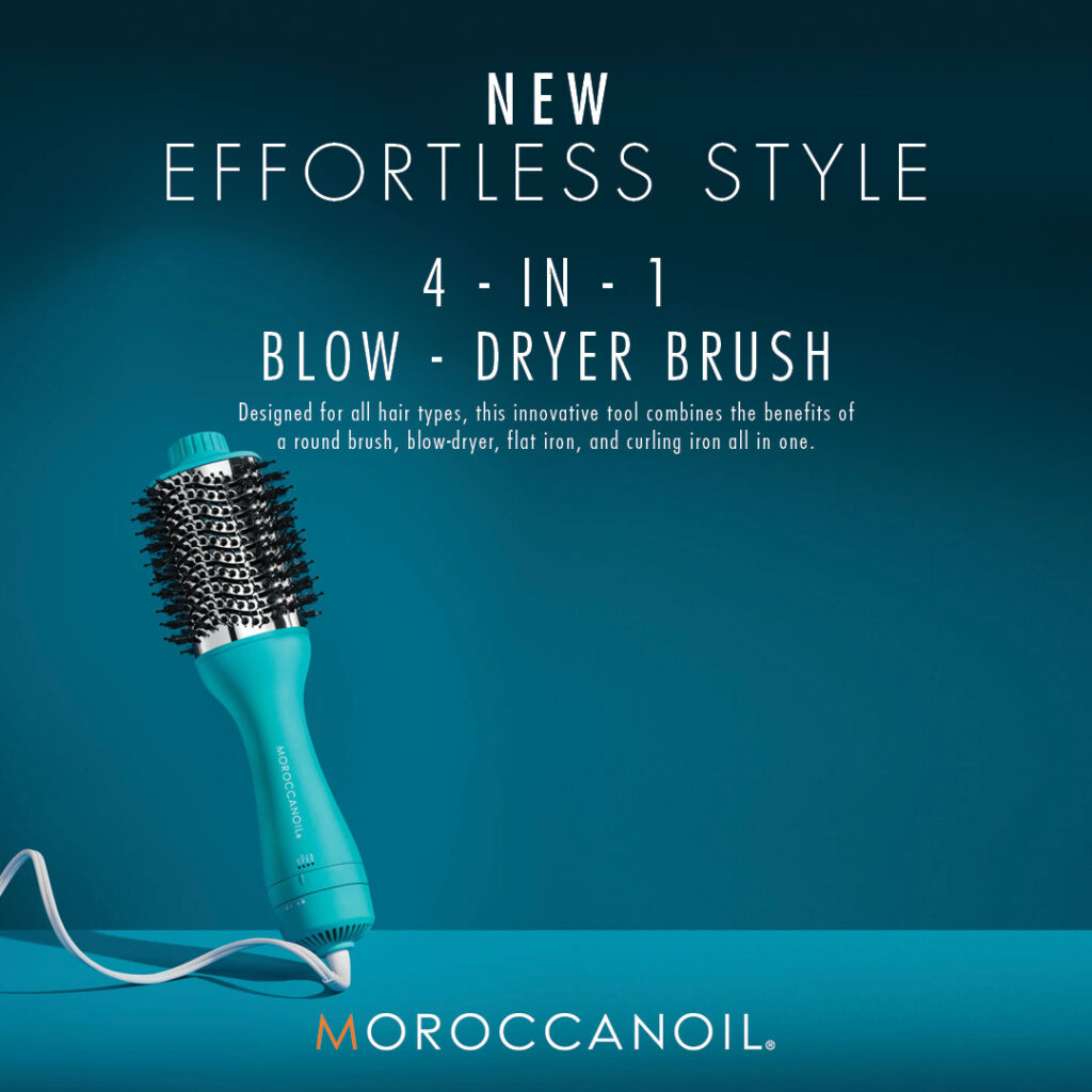 Moroccanoil – 4-in-1 Blow Dry Brush – Social Post