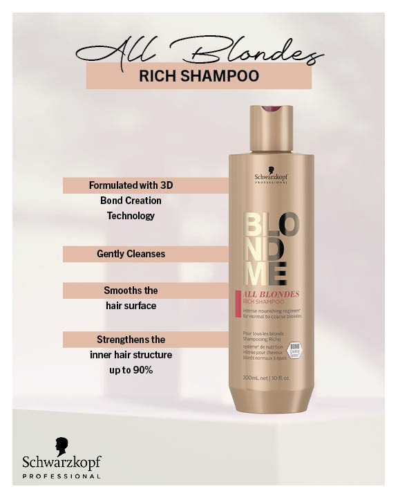 Schwarzkopf – All Blondes Rich Shampoo – Print 8×10