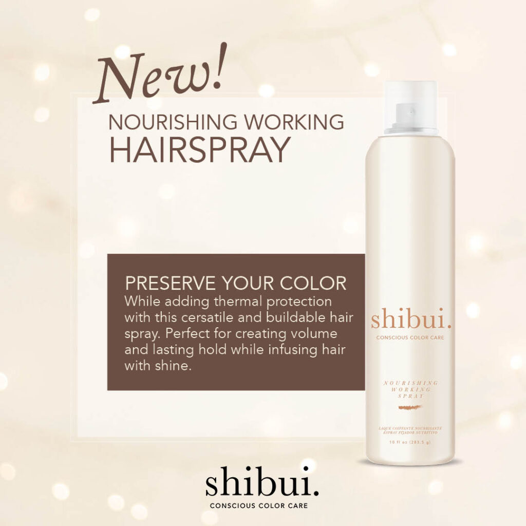 Shibui – Nourishing Working Hairspray – Social