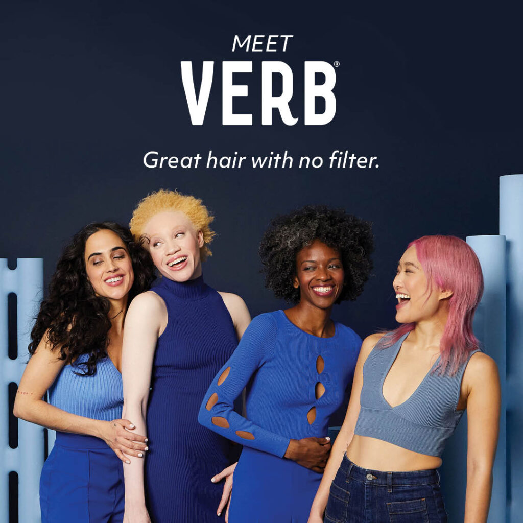 Verb – Great Hair with No Filter – Social