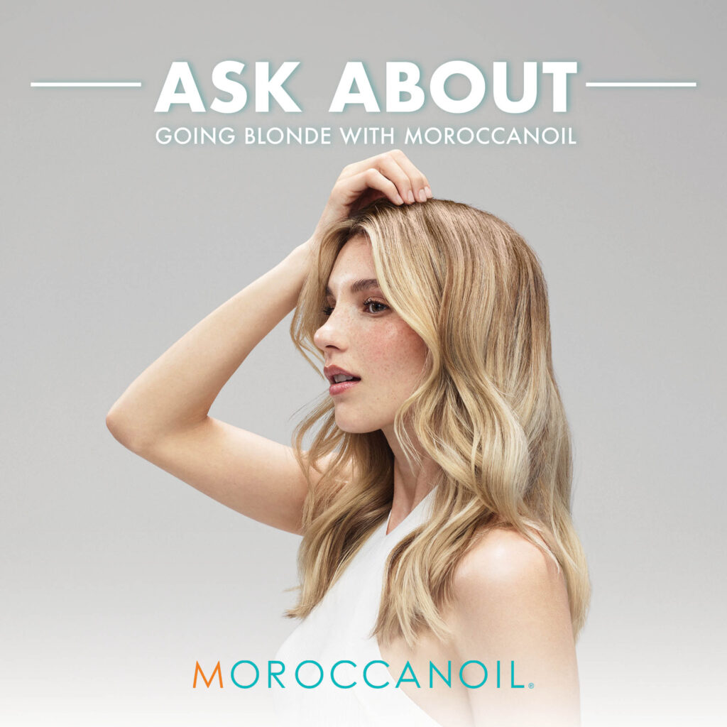 Moroccanoil – Ask About Going Blonde – Social
