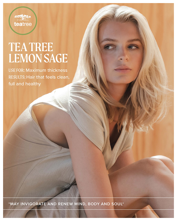 Paul Mitchell Tea Tree – Lemon Sage Model – Print 8×10