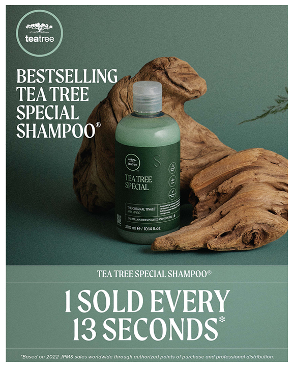Paul Mitchell Tea Tree – Best Selling Special Shampoo – Print 8×10