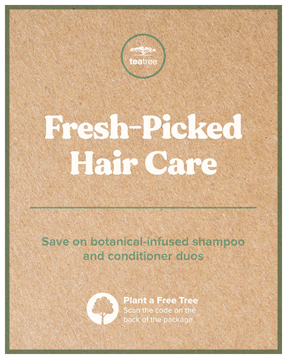 Paul Mitchell Tea Tree – Fresh-Picked Hair Care – Print 8×10